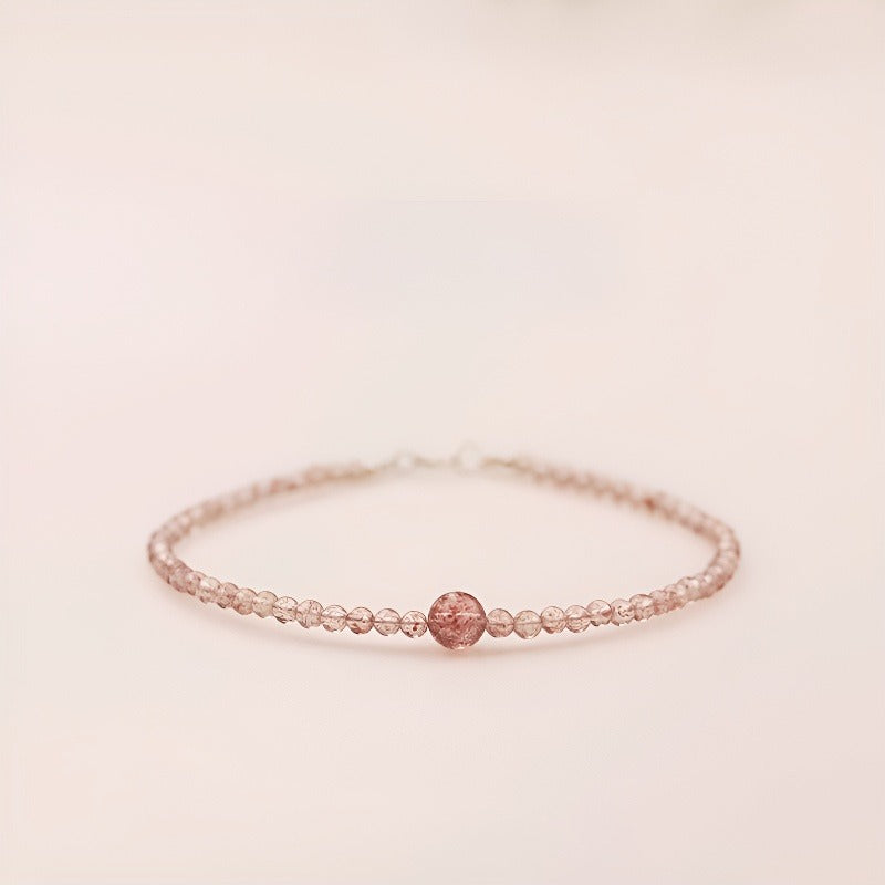 Pink Whisper Charm Bracelet