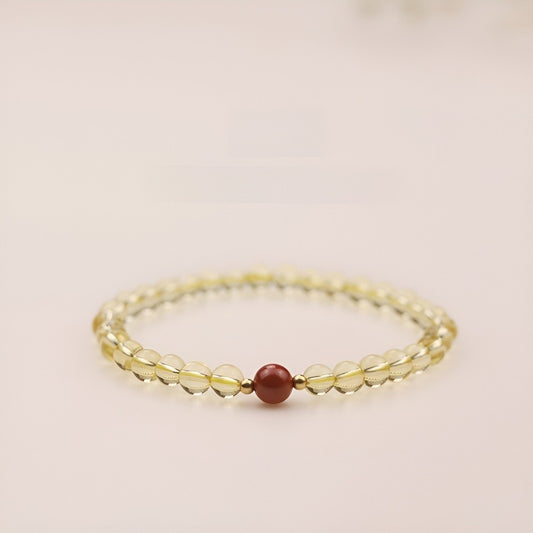 Amber Aura Prosperity Bracelet