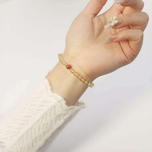 Amber Aura Prosperity Bracelet