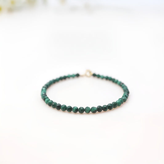Emerald Vein Luck Bracelet