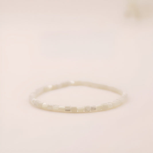 Pearl White Uplift Bracelet
