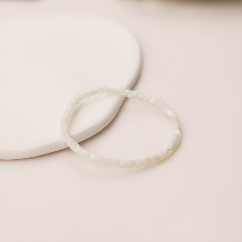 Pearl White Uplift Bracelet