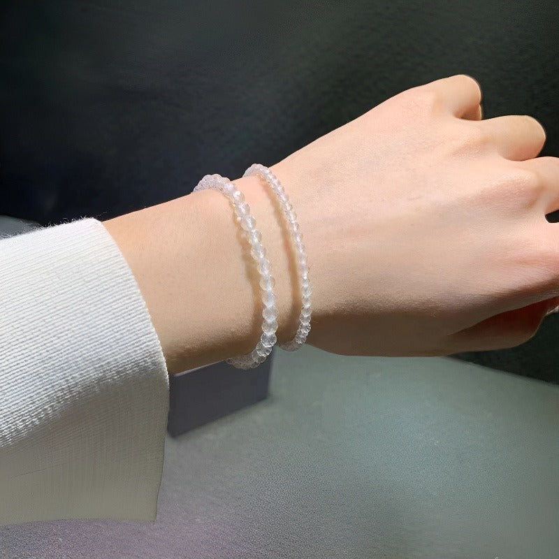 Lunar Quartz Blessing Bracelet