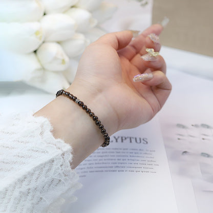 Shadow Quartz Prosperity Bracelet