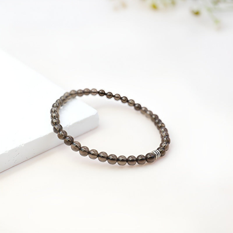 Shadow Quartz Prosperity Bracelet